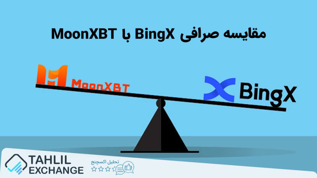 مقایسه BingX با MoonXBT