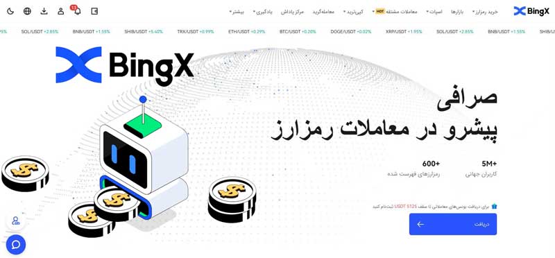 بینگ ایکس BingX و نقش آن در افزایش تخصص ترید