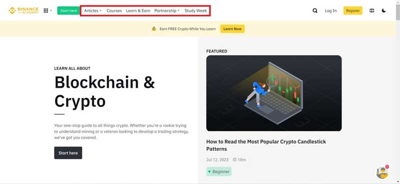 آکادمی بایننس Binance