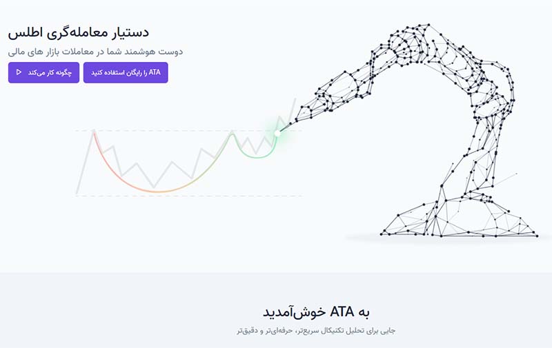 دستیار معامله‌گری اطلس یا "ATA" یک ابزار نرم‌افزاری معاملاتی محبوب است که برای کمک به معامله‌گران در بررسی داده‌های بازار، اجرای استراتژی‌های معاملاتی، و پیداکردن فرصت‌های معاملاتی مورد استفاده قرار می‌گیرد. 