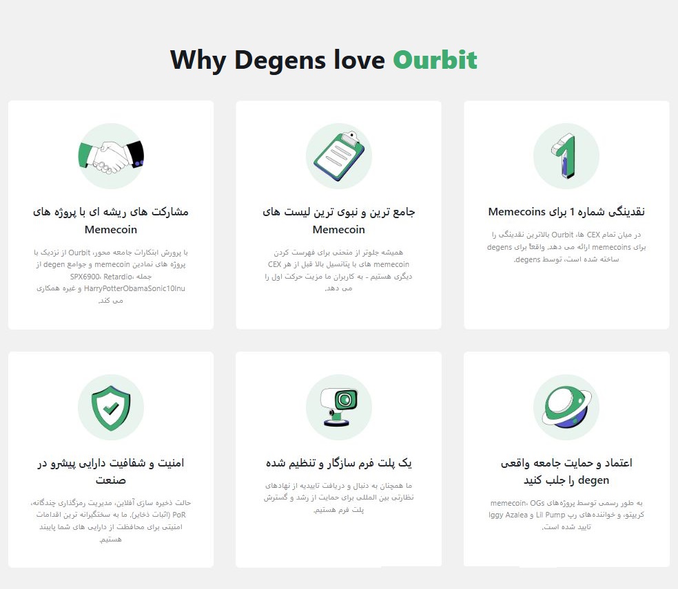 چرا صرافی اوربیت ourbit ؟