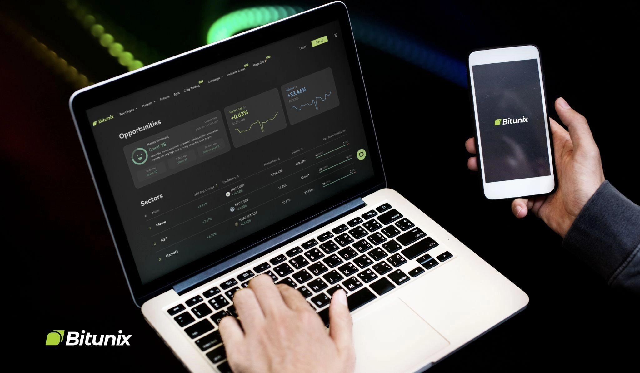 صرافی Bitunix ویژگی انقلابی جدیدی برای تریدرهای کریپتو معرفی کرد تا بتوانند فرصت‌های سودآور بازار را شناسایی کنند