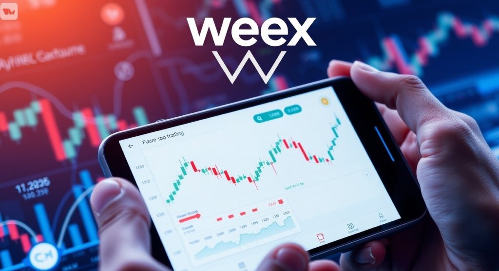 آموزش فیوچرز صرافی ویکس Weex (موبایل)