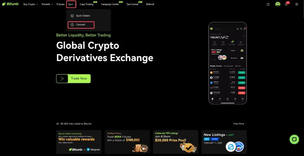 صرافی بیت یونیکس