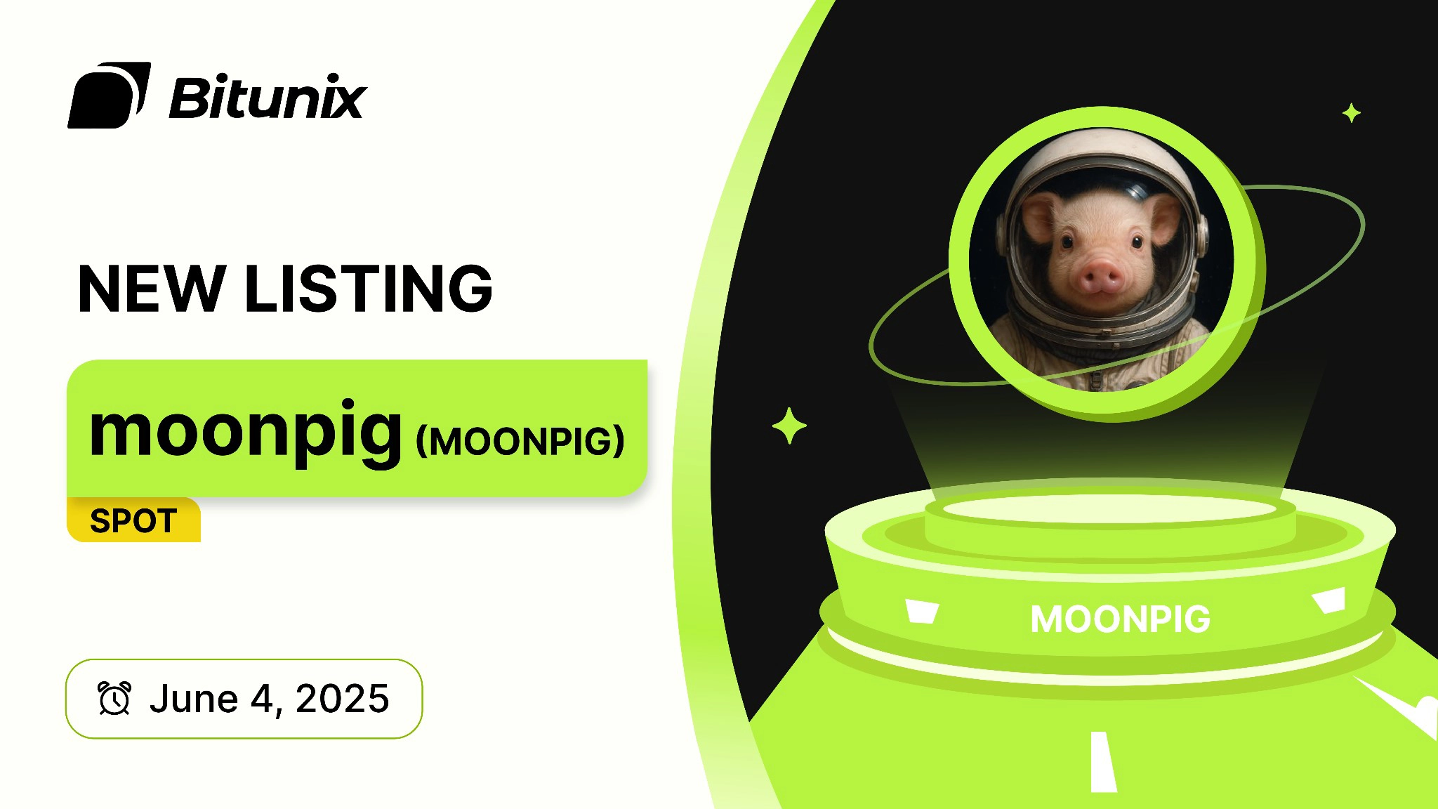 میم‌کوین وایرال سولانا با نام Moonpig در صرافی بیت یونیکس لیست شد