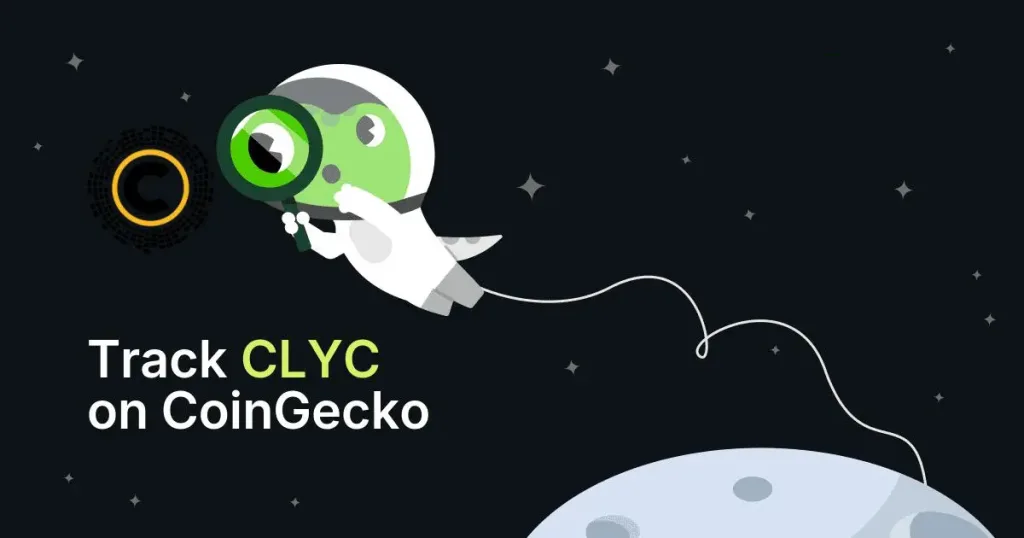 می توانید تحلیل های توکن CLYC را در CoinGecko مشاهده کنید.