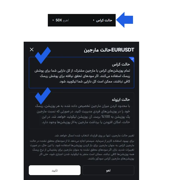 تنظیم اهرم