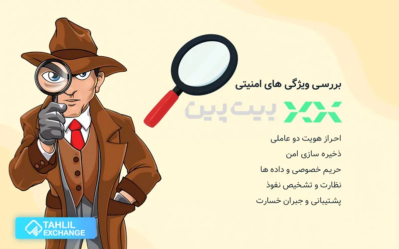 بررسی ویژگی های امنیتی صرافی در جهت اعتبار بیت پین