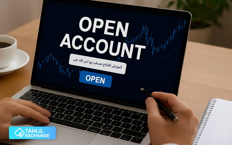 افتتاح حساب در بروکر usgfx به صورت قدم به قدم