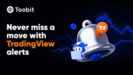 رونمایی Toobit از اتصال هشدارهای TradingView برای دریافت سیگنال های لحظه ای بازار